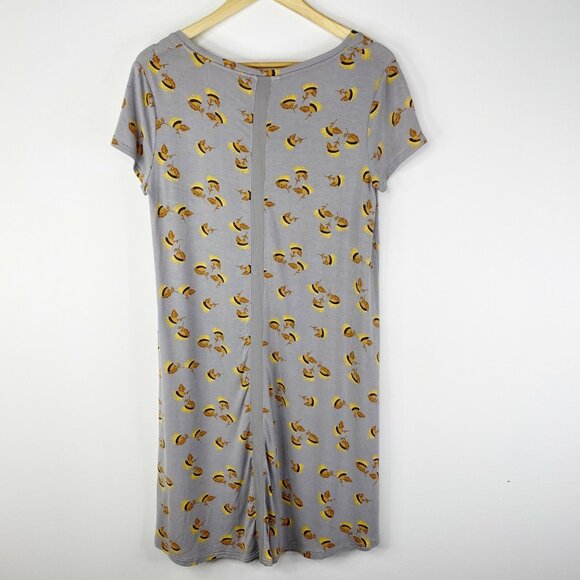 Matlida Jane T-Shirt Dress Womens Size Medium Write It Down Short Sleeve Casual - Picture 5 of 5